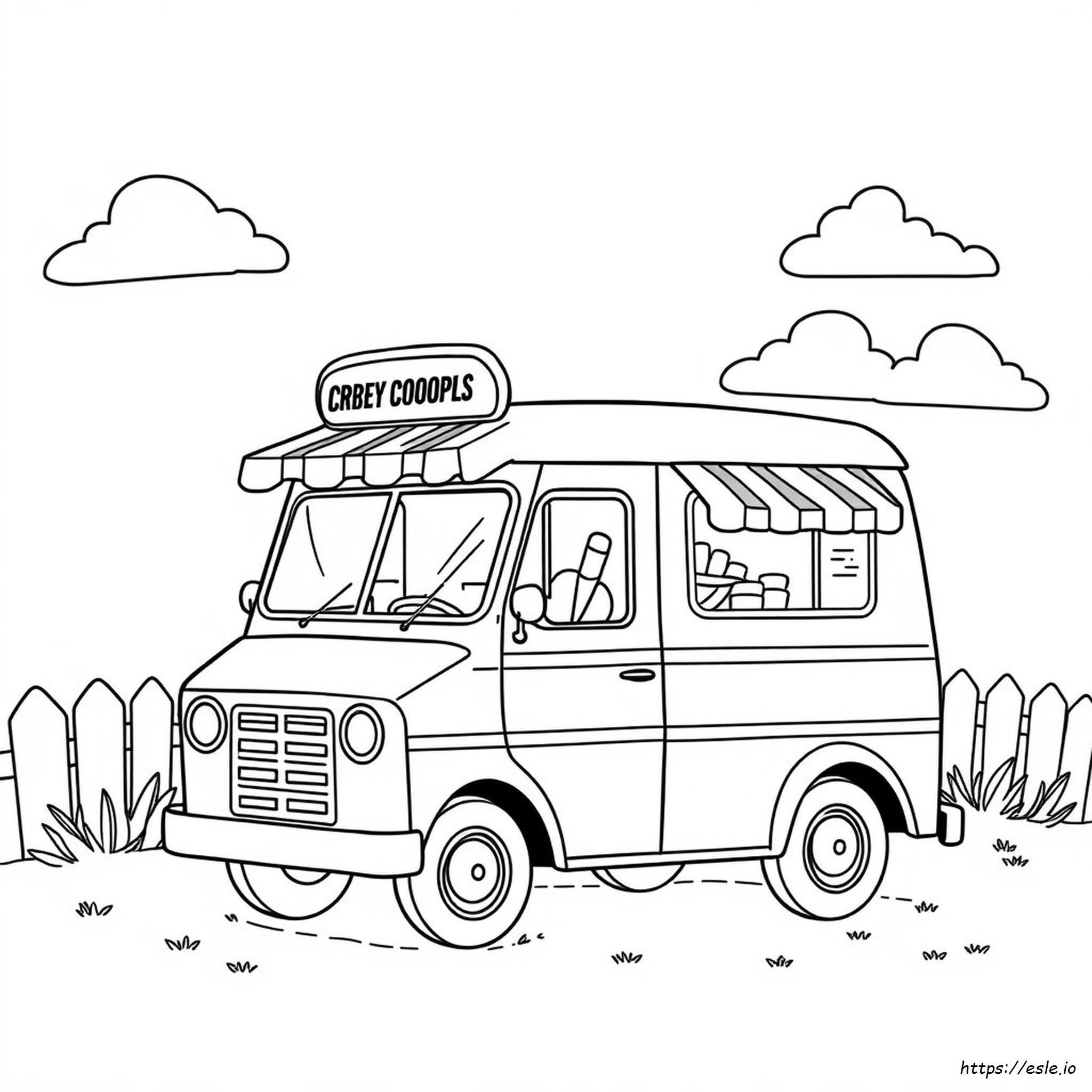 Americana Coloring Page - Free Printable PDF