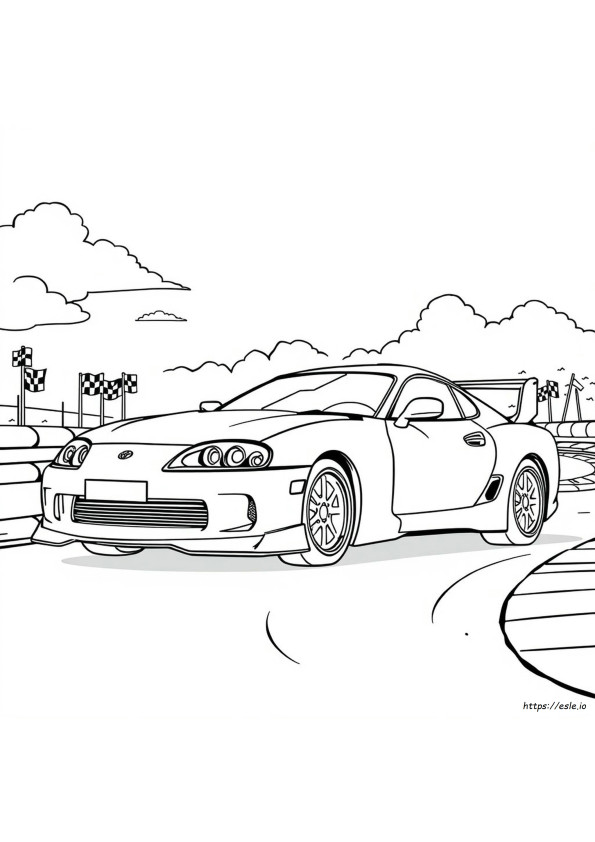 Toyota Supra Mk4 De Colorat