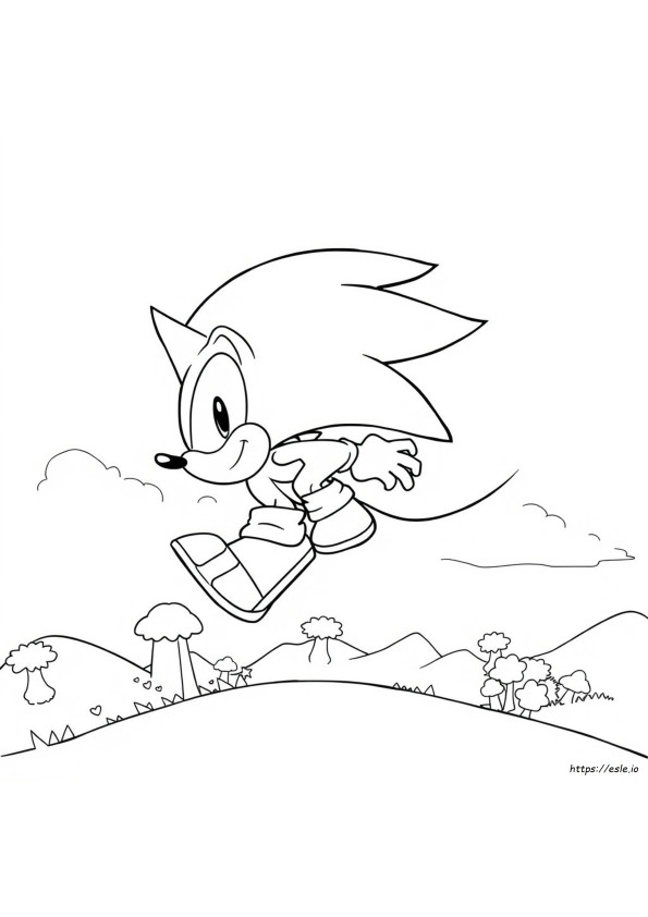 Sonic 3 Coloring