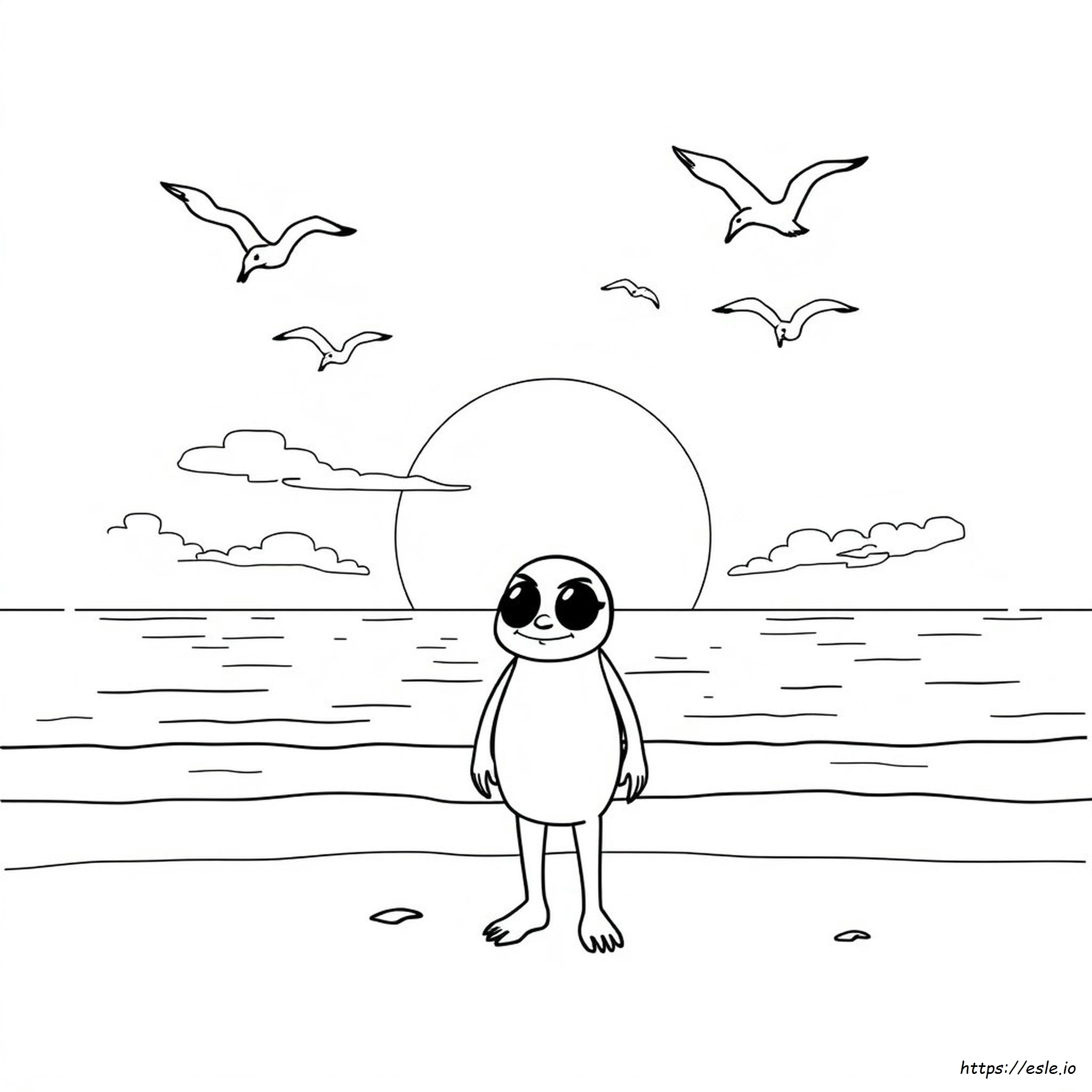 Desenho do Obanai Para Colorir