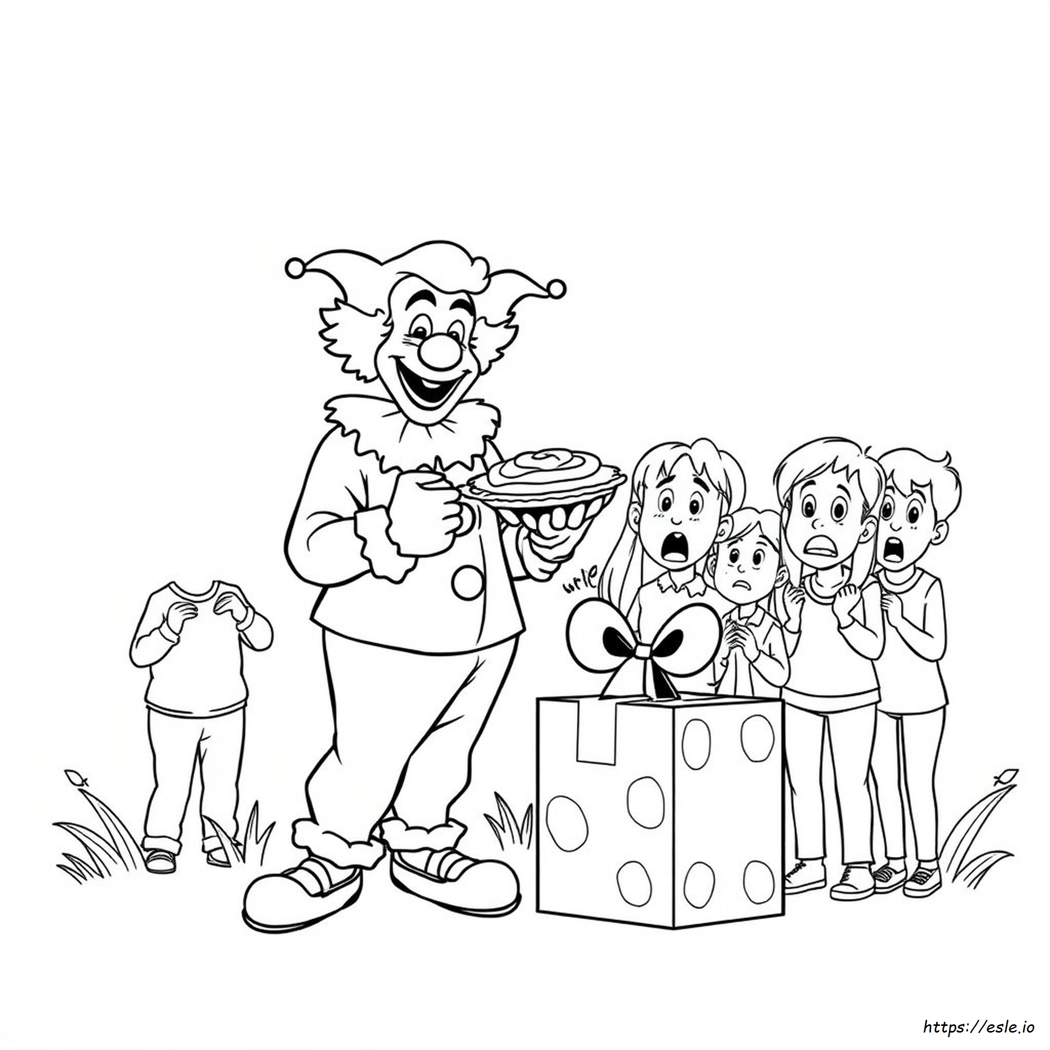 Free Printable April Fools Coloring Page