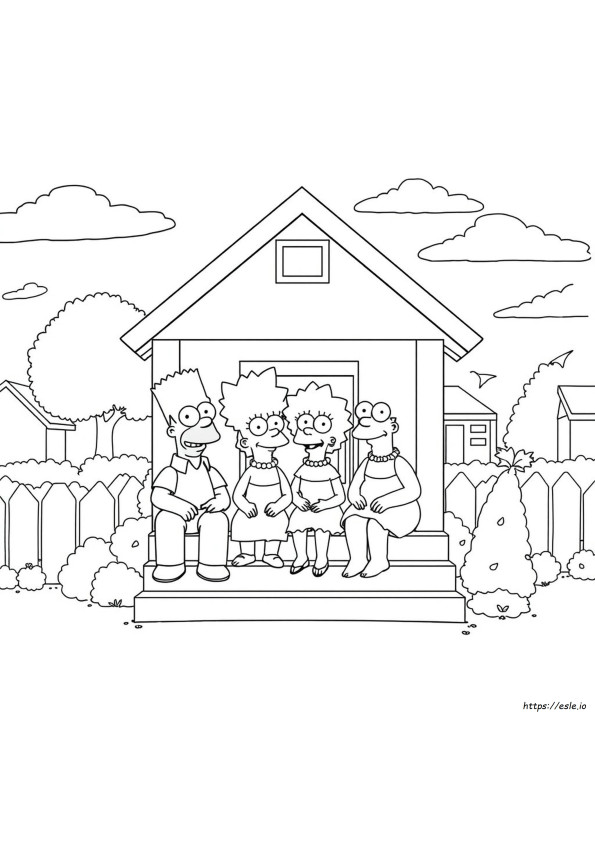 I Simpson Da Colorare