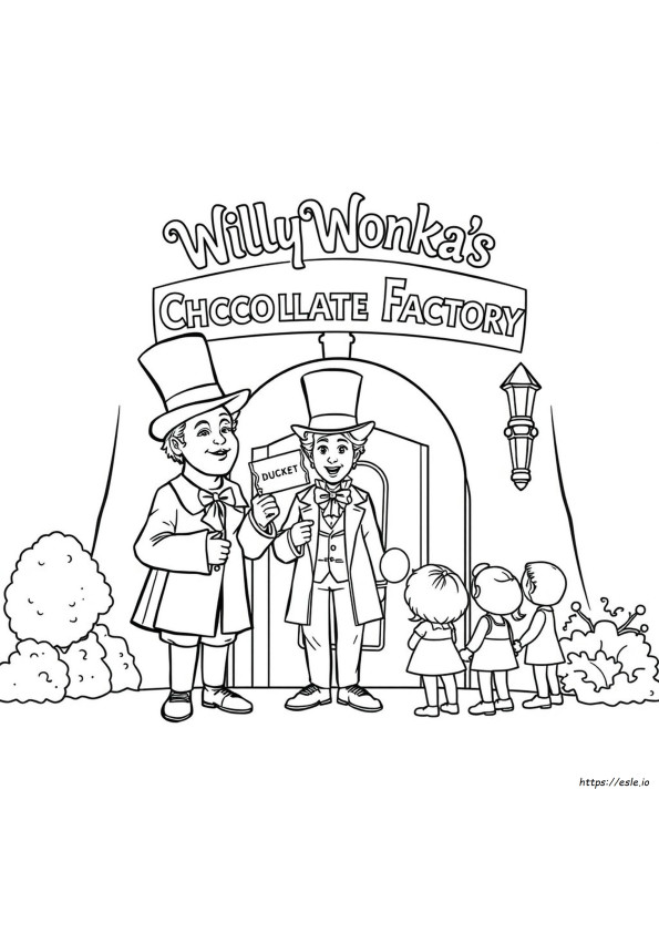 Wonka Ausmalbilder
