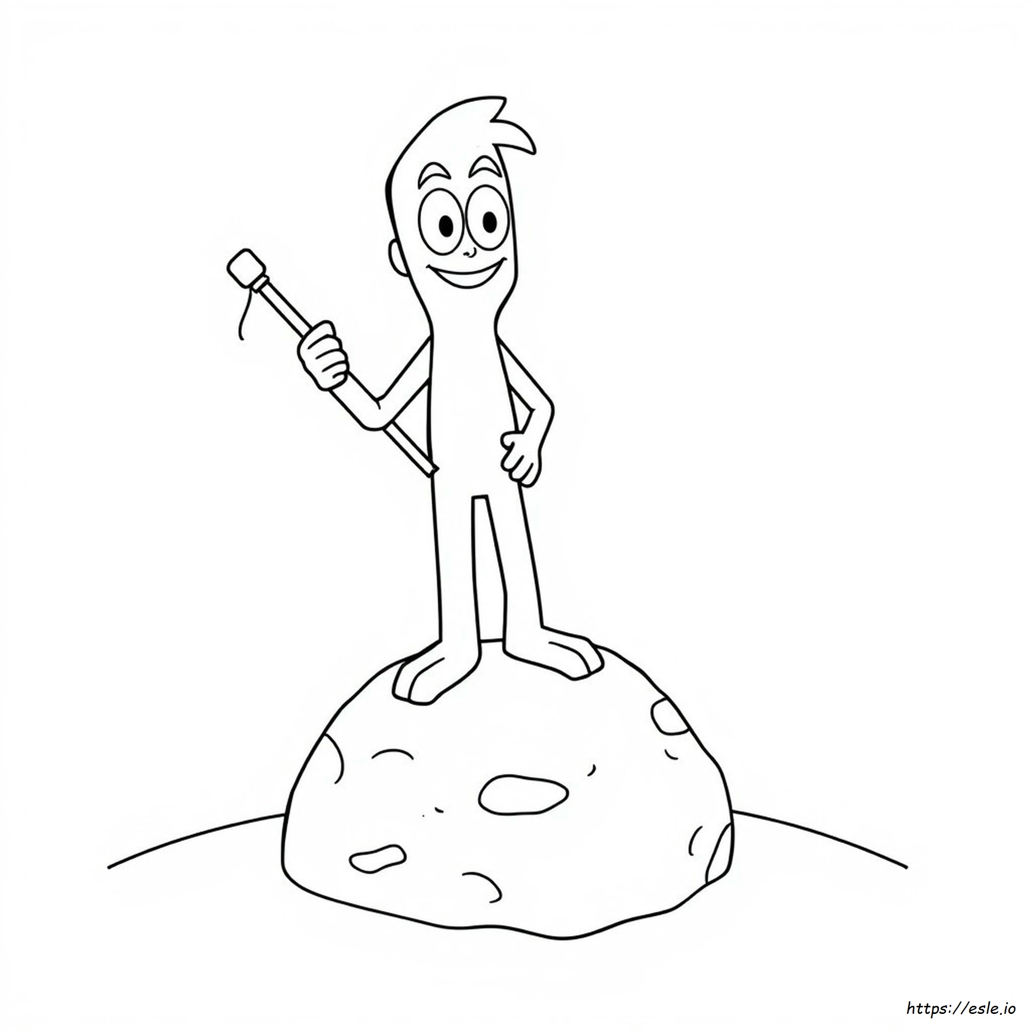 Gumby Coloring Pages Free
