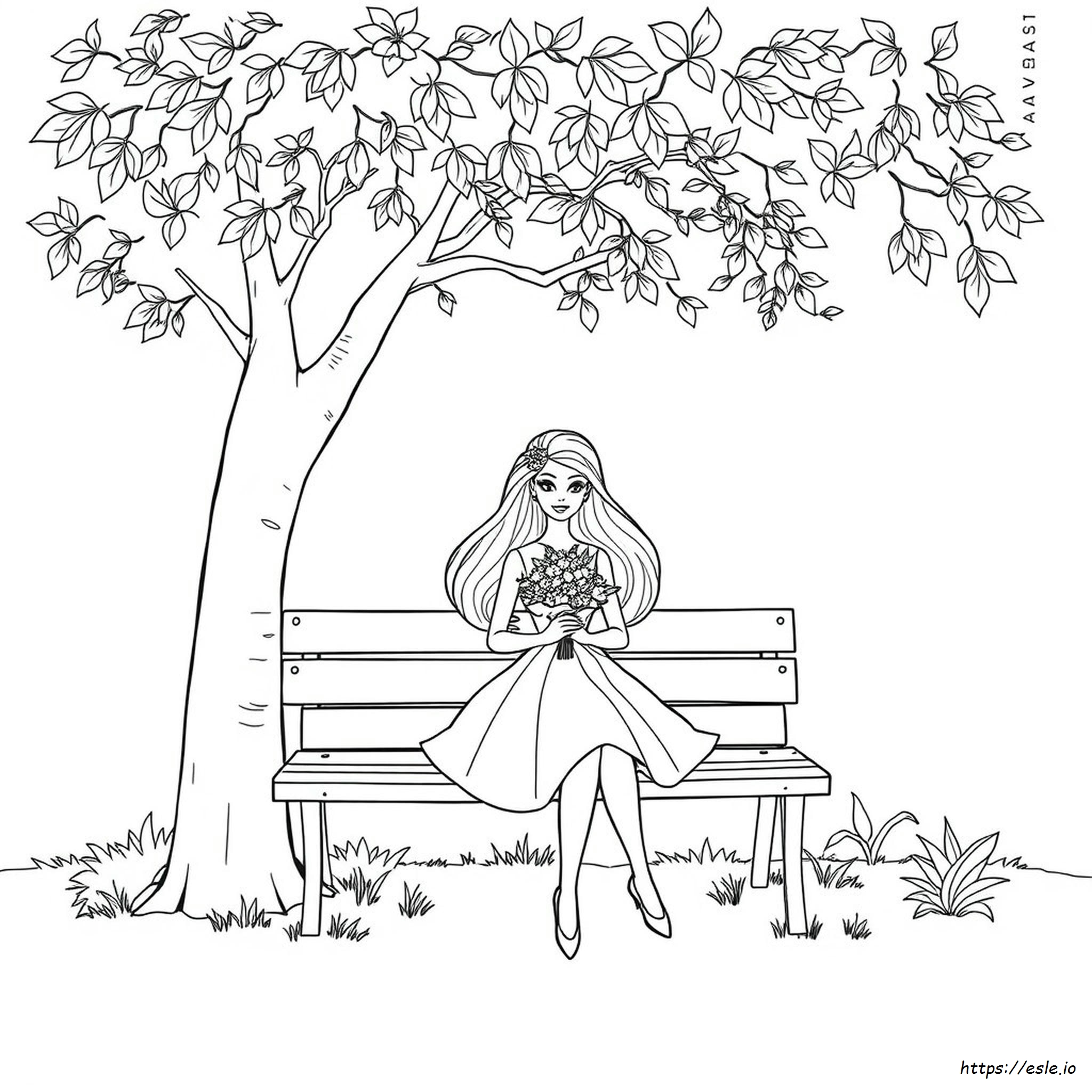 Barbie Coloring Page - Free Printable PDF