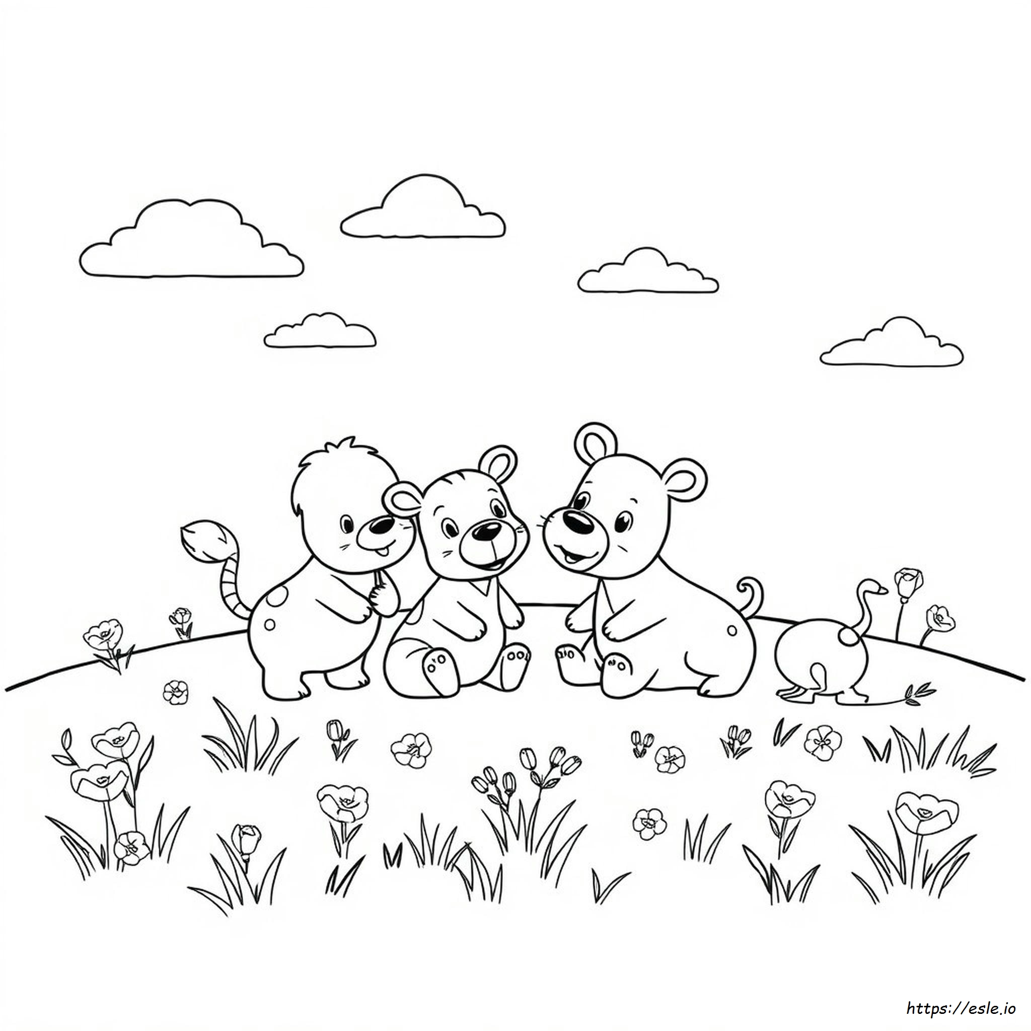 Coloring Pages Of Funny Animals