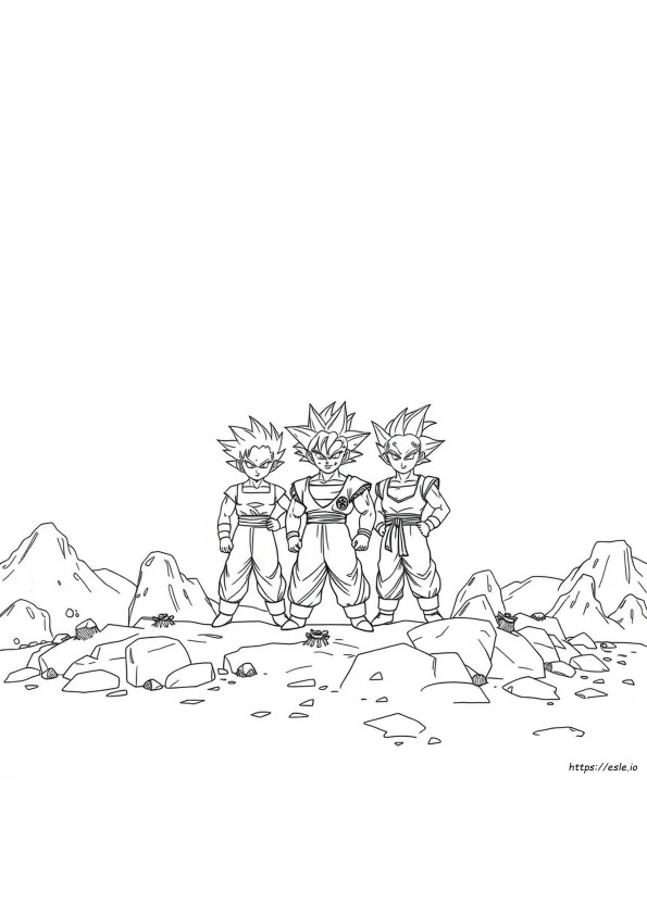 Coloring Pages Of Dragon Ball