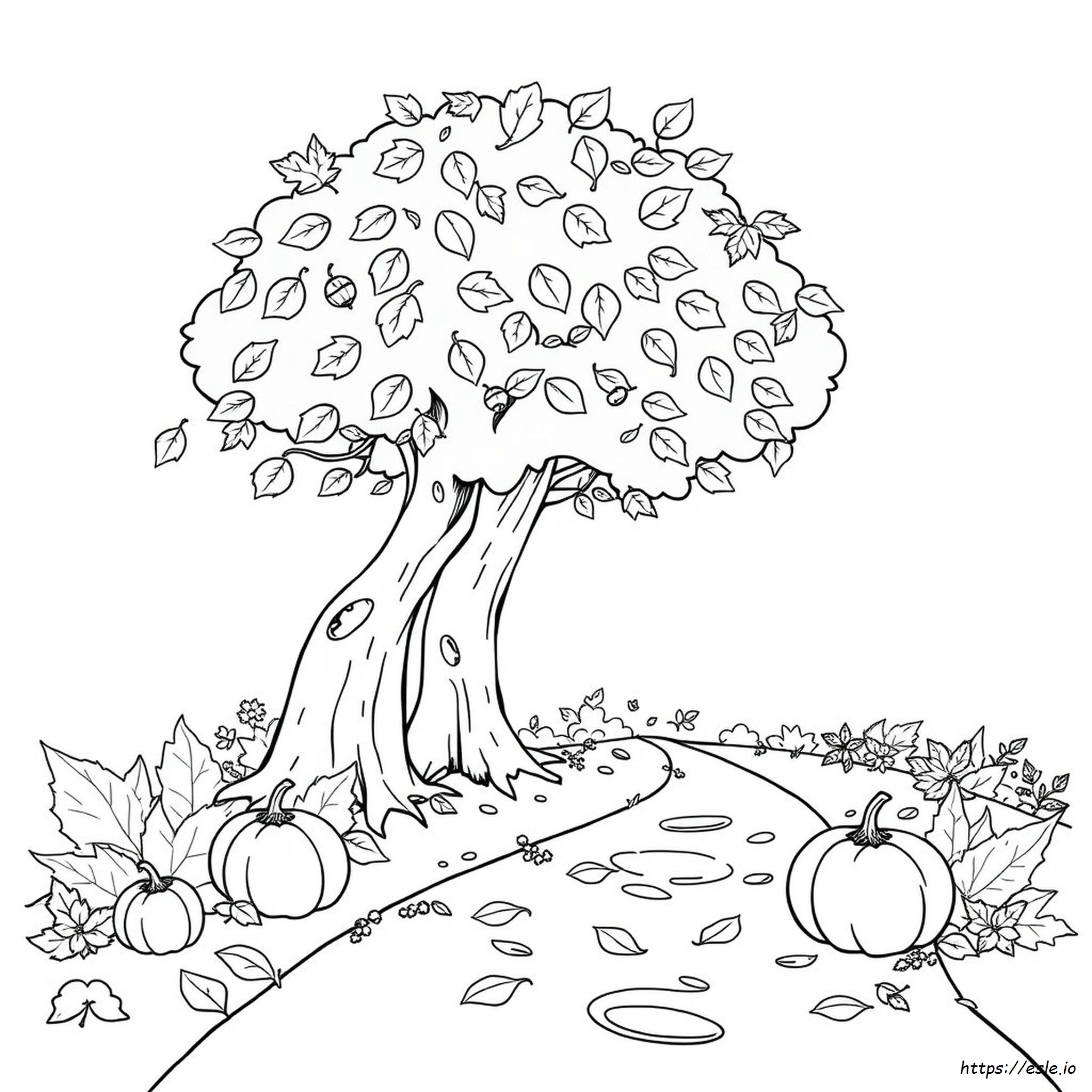 Free Printable Coloring Pages For Autumn