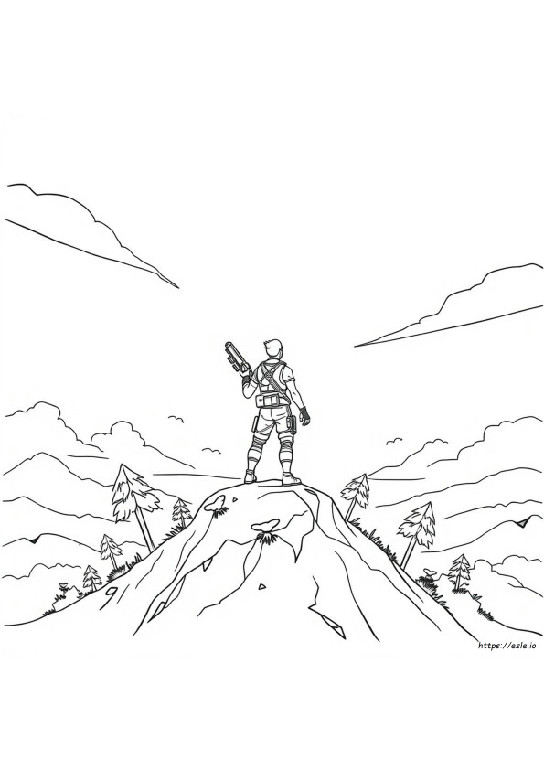 Coloring Pages From Fortnite