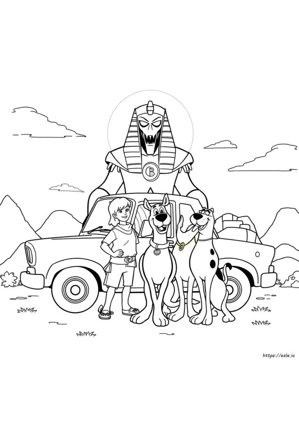 Scooby Doo Villains Coloring Pages