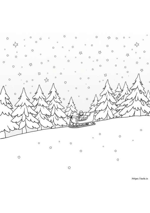 Inverno Onederland Pagina Da Colorare