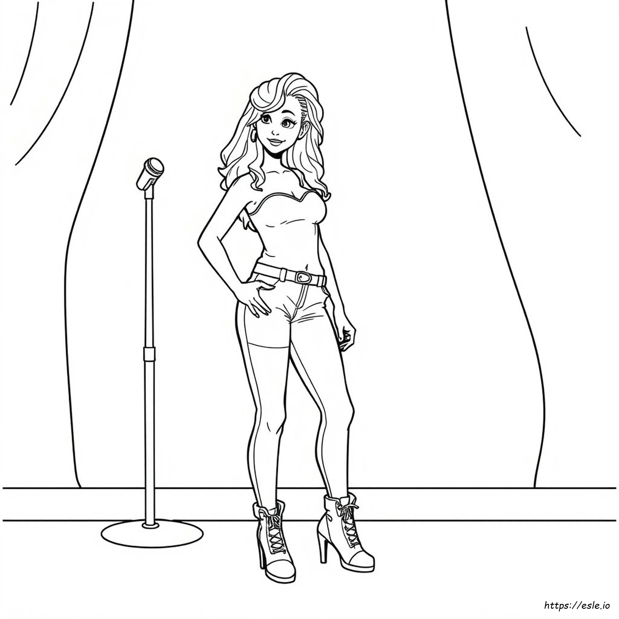 Coloriage Vanessa Hudgens
