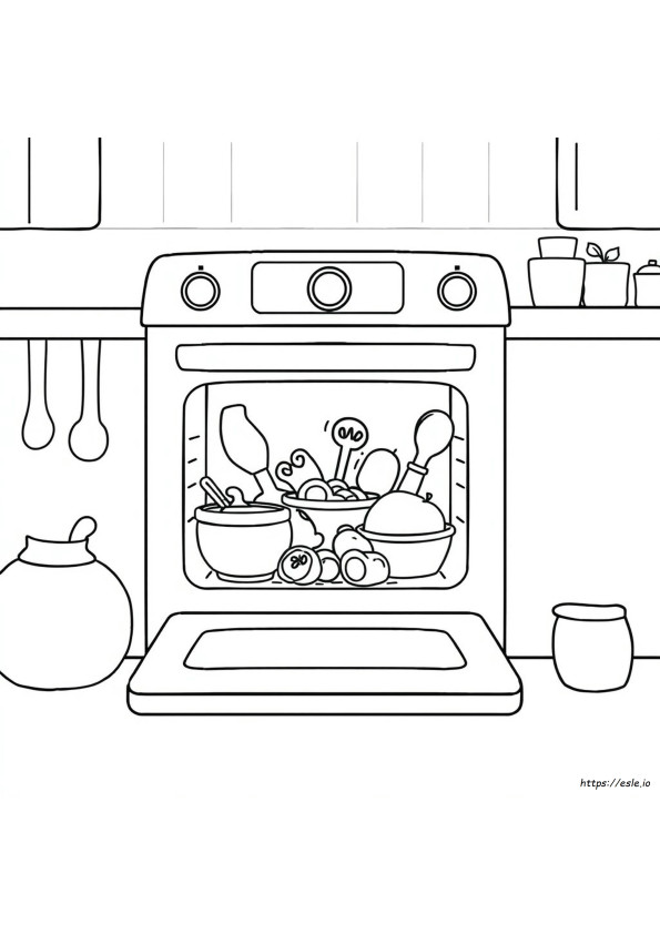 Forno Para Colorir