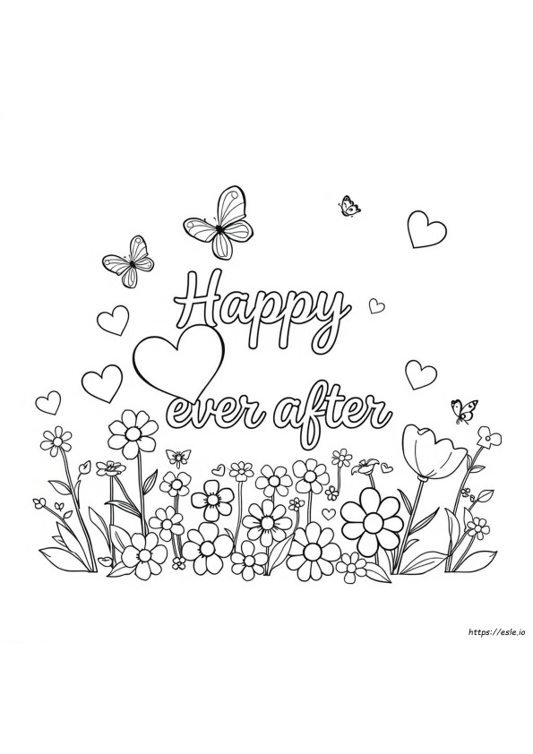 Happy Valentines Day Coloring Pages