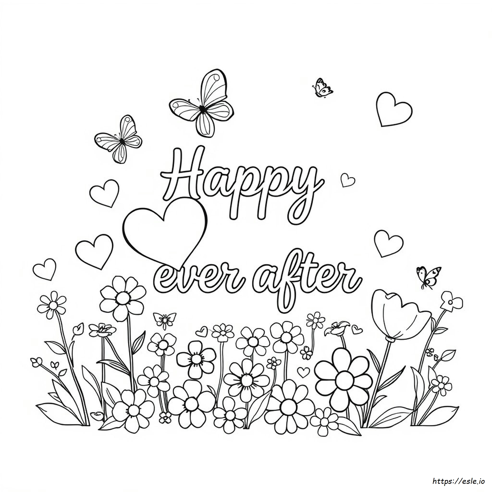 Gambar Mewarnai Selamat Hari Valentine Untuk Dicetak
