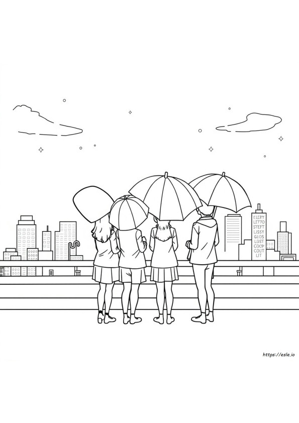 The Umbrella Academy Coloring Pages