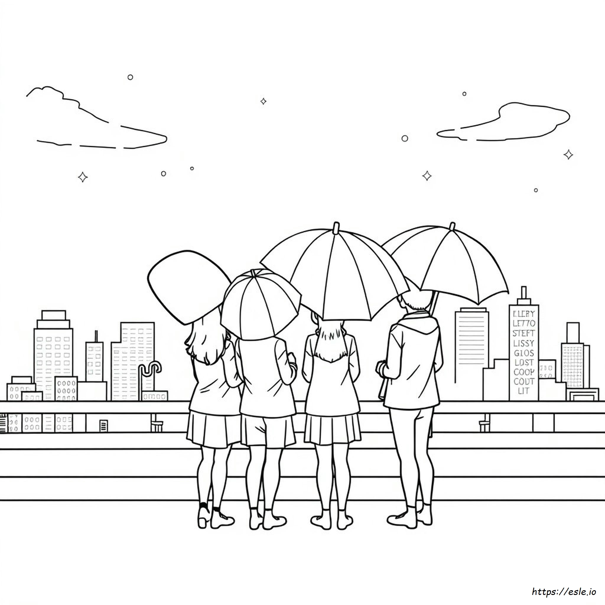 The Umbrella Academy Coloring Pages