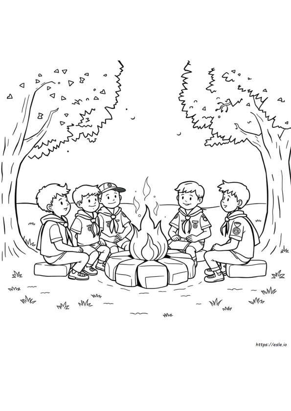 Free Cub Scout Coloring Pages