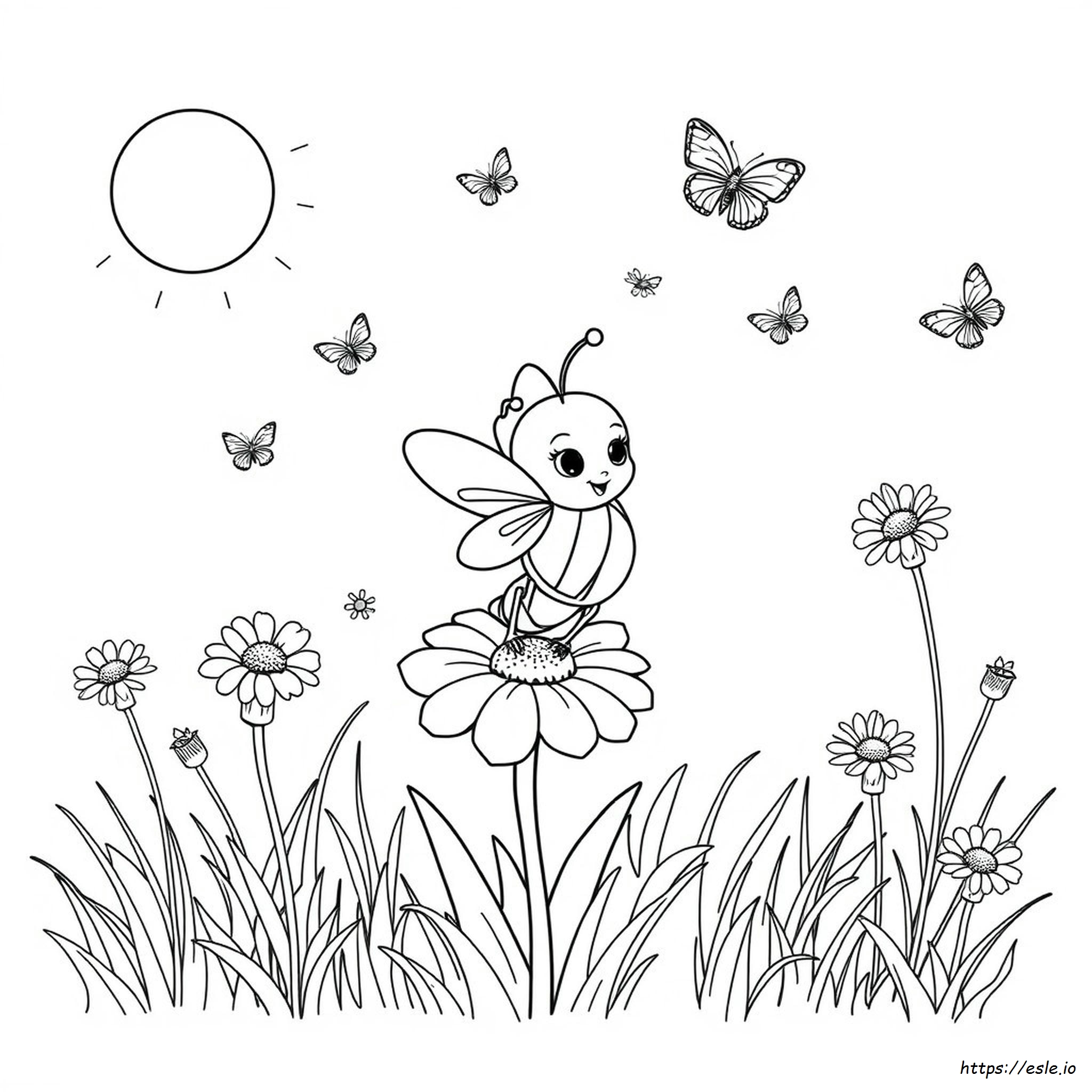 Charmy Bee Coloring Pages