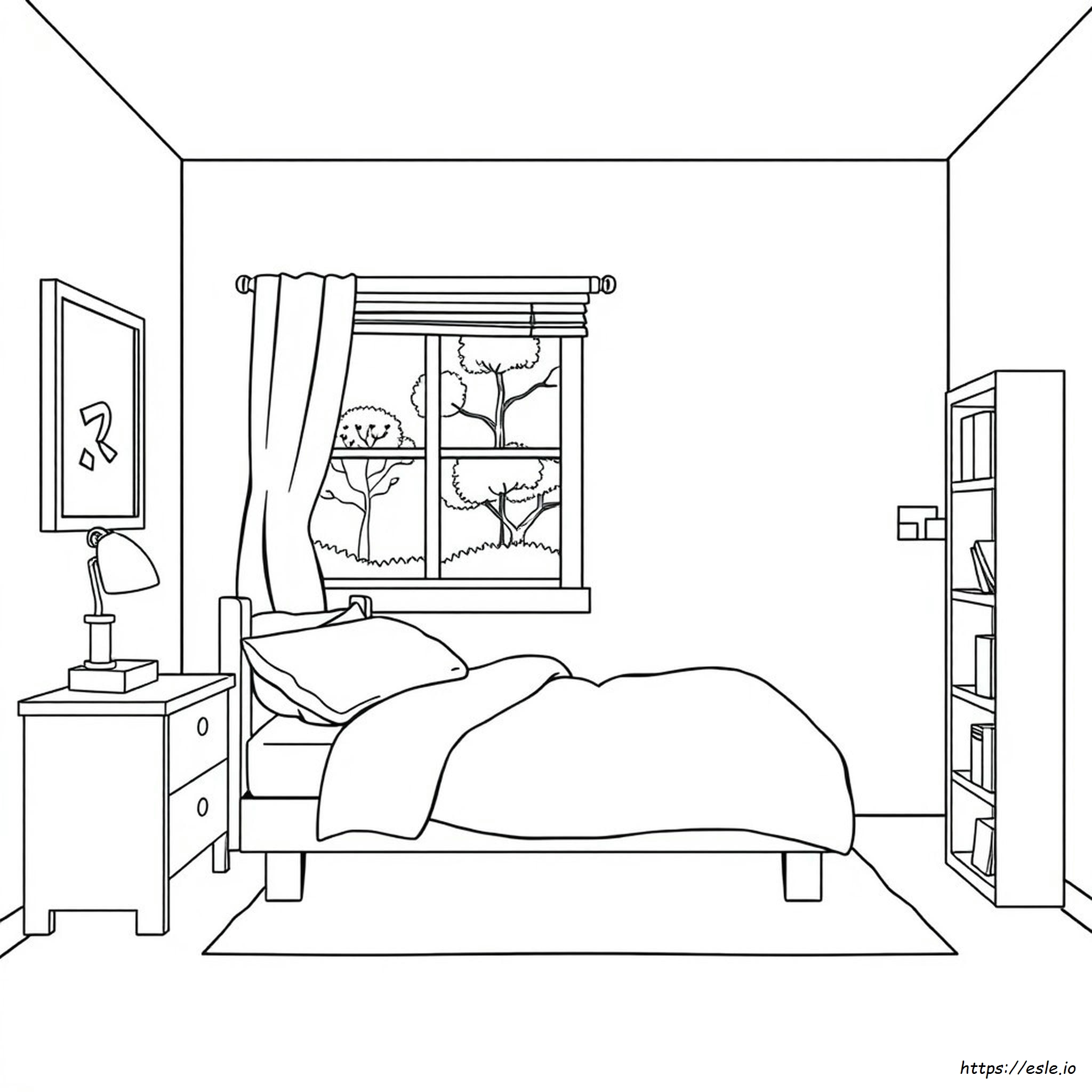 Schlafzimmer Im Haus Ausmalbilder