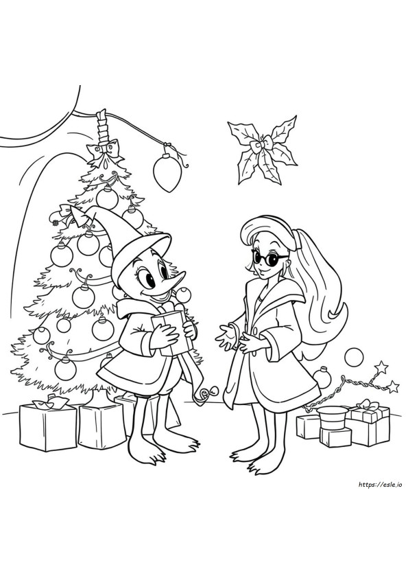 Barbie In A Christmas Carol Coloring Pages