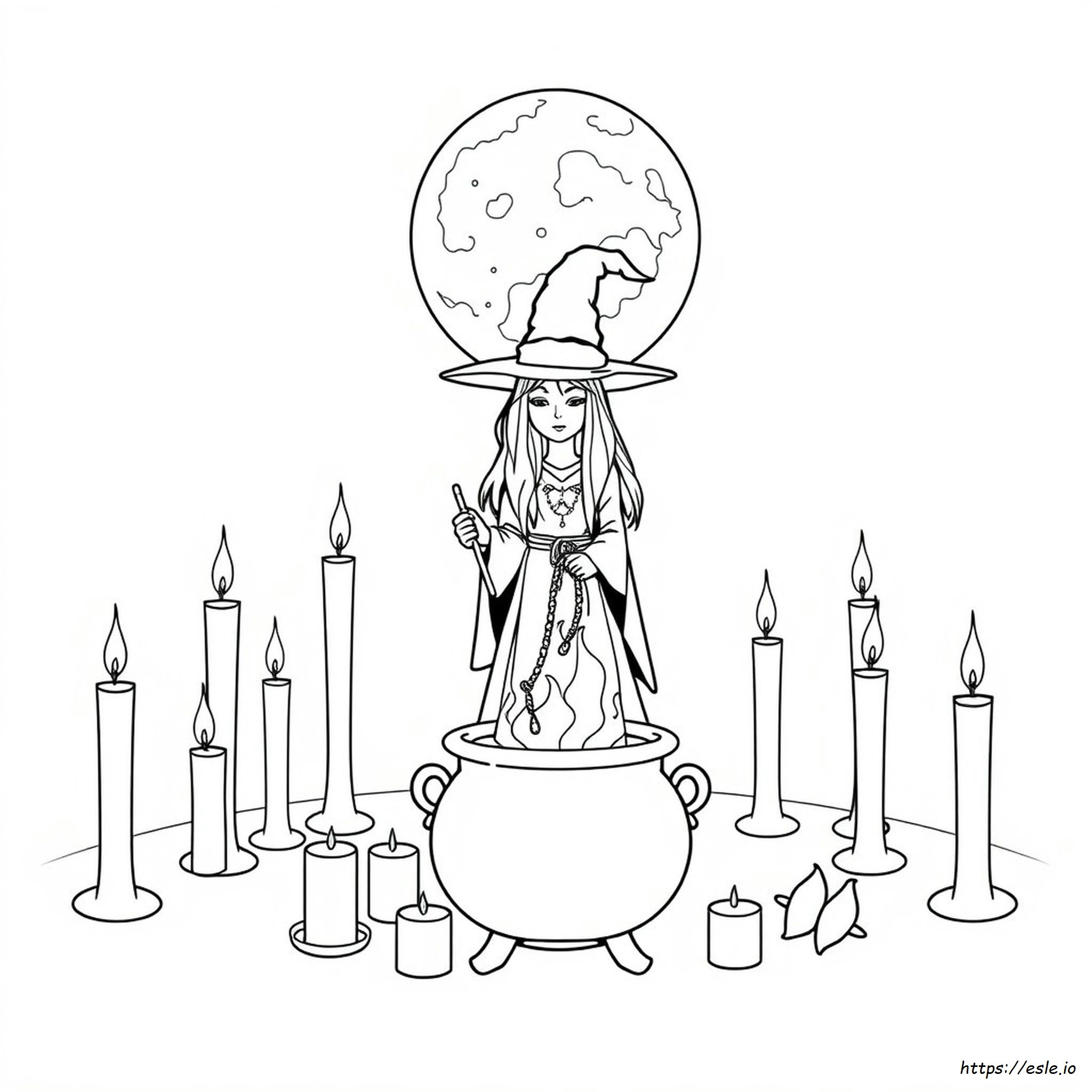 Pagan Wiccan Coloring Pages - Free Printable