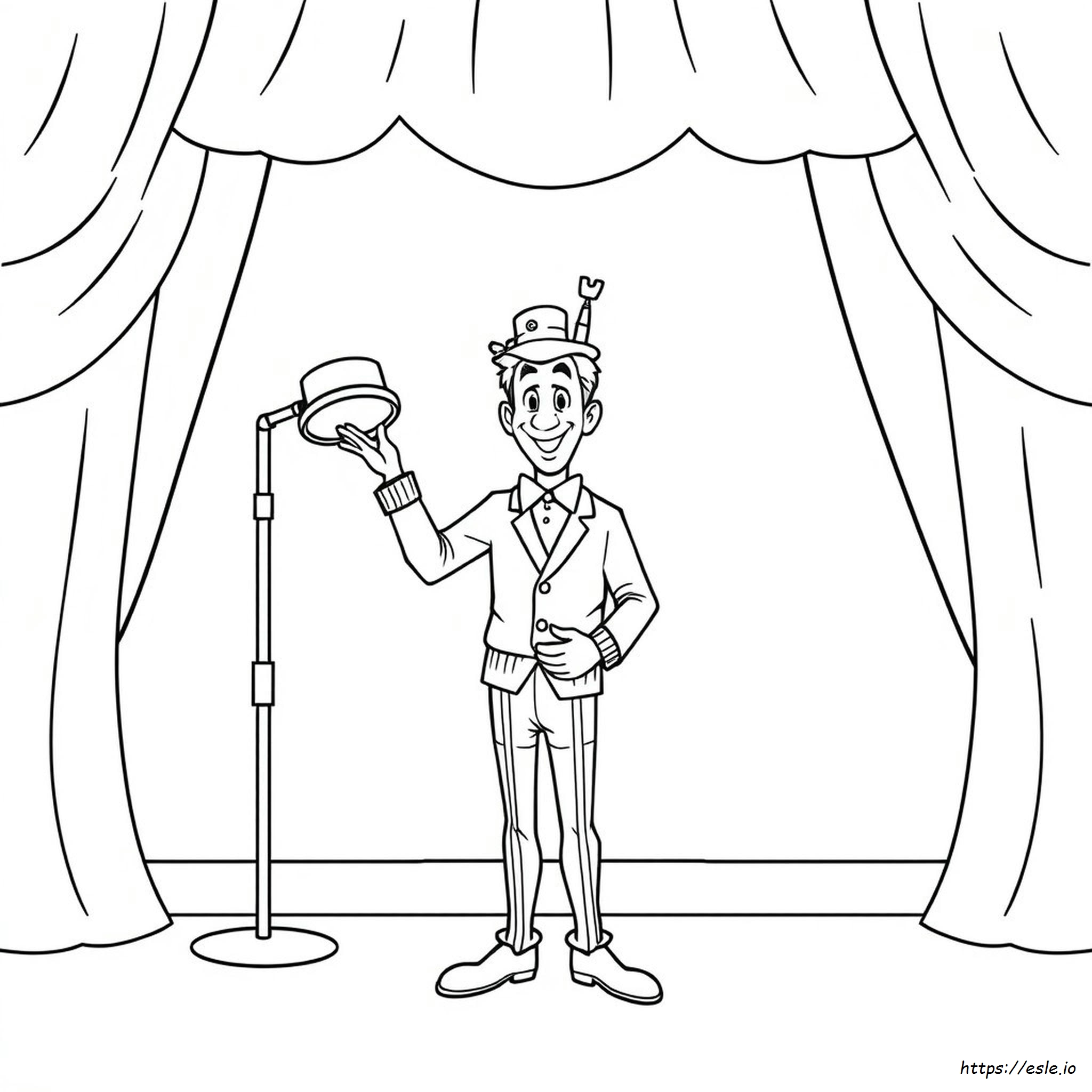 Pee Wee Herman Coloring Pages