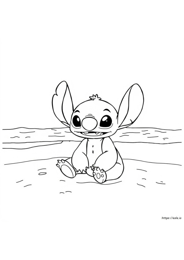 Free Stitch Coloring Pages