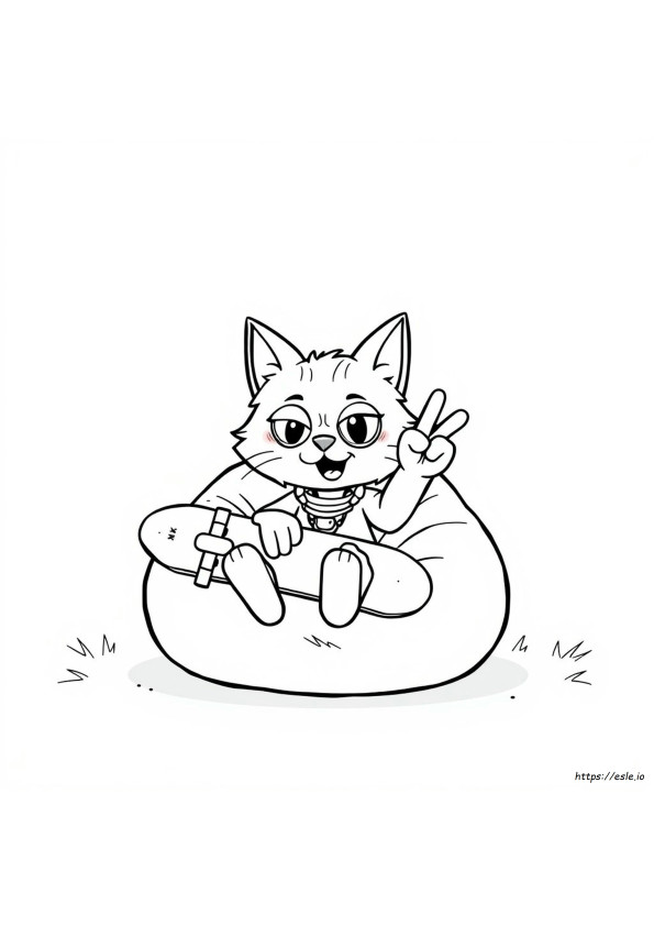 Stoner Cartoon Characters Coloring Pages