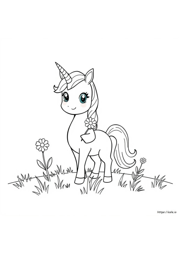 Cute Alicorn Coloring Pages