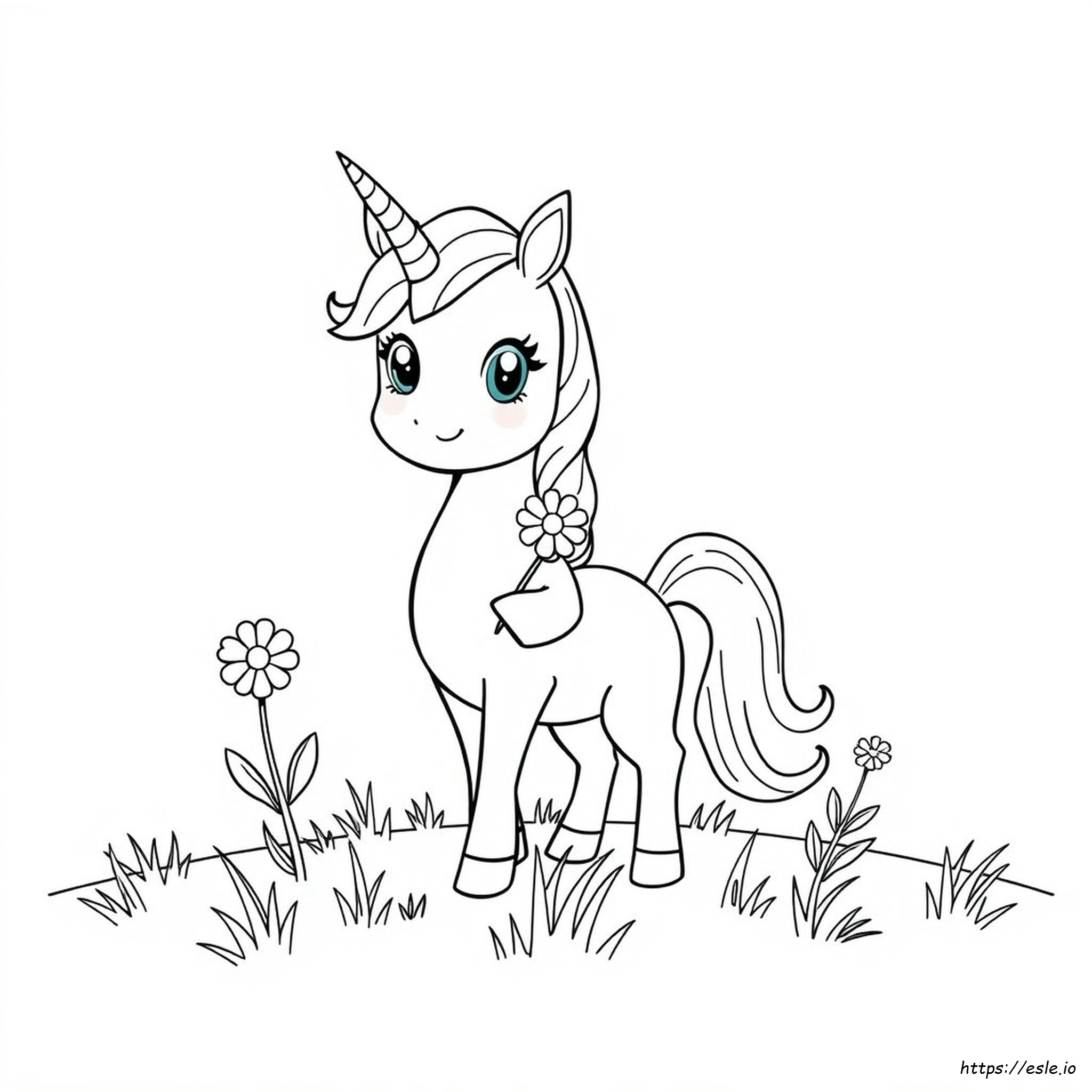 Cute Alicorn Coloring Pages