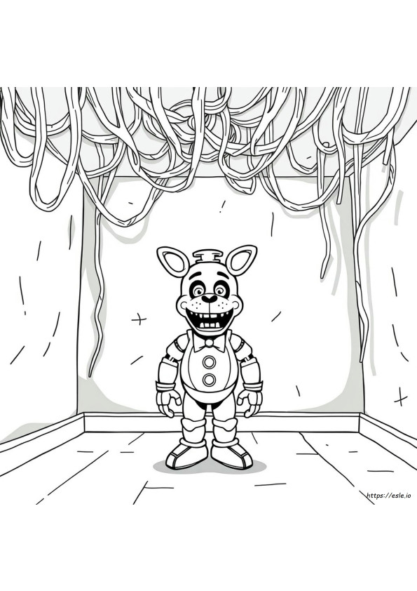 Twisted Fnaf Coloring Pages