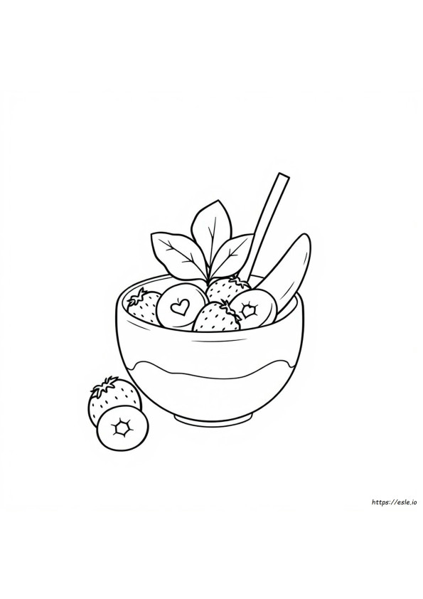 Smoothie Da Colorare