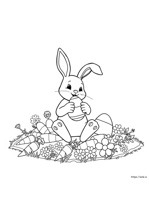 Schede Di Pasqua Da Colorare