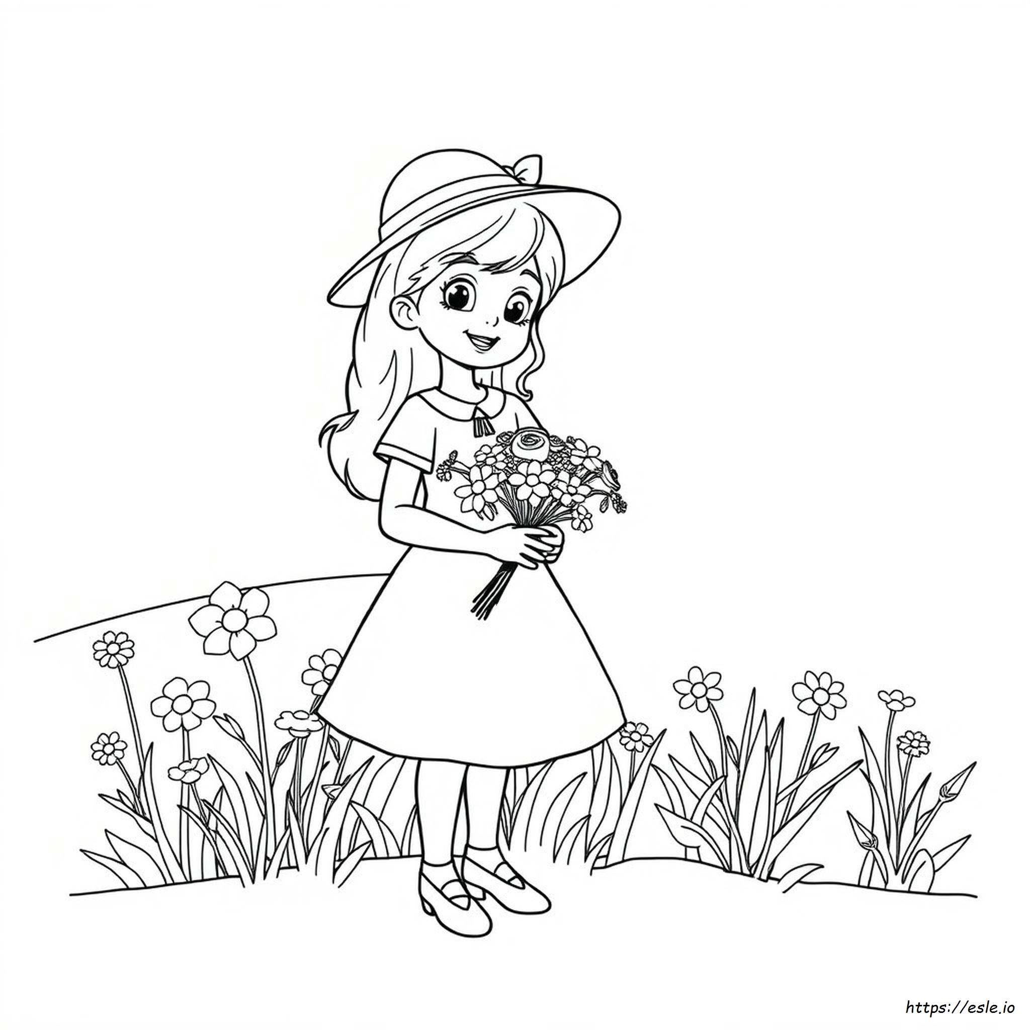 Gambar Mewarnai Isabella - PDF Gratis Untuk Dicetak