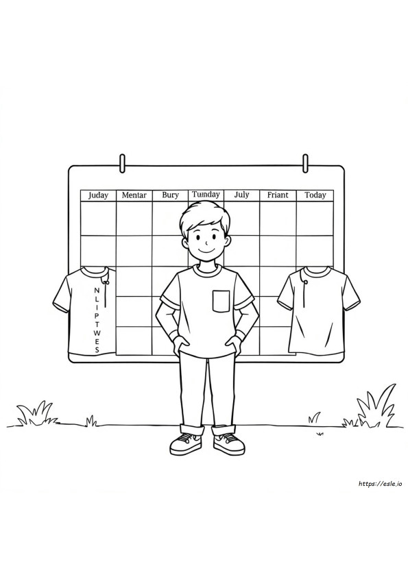 Shirt Color According To Days