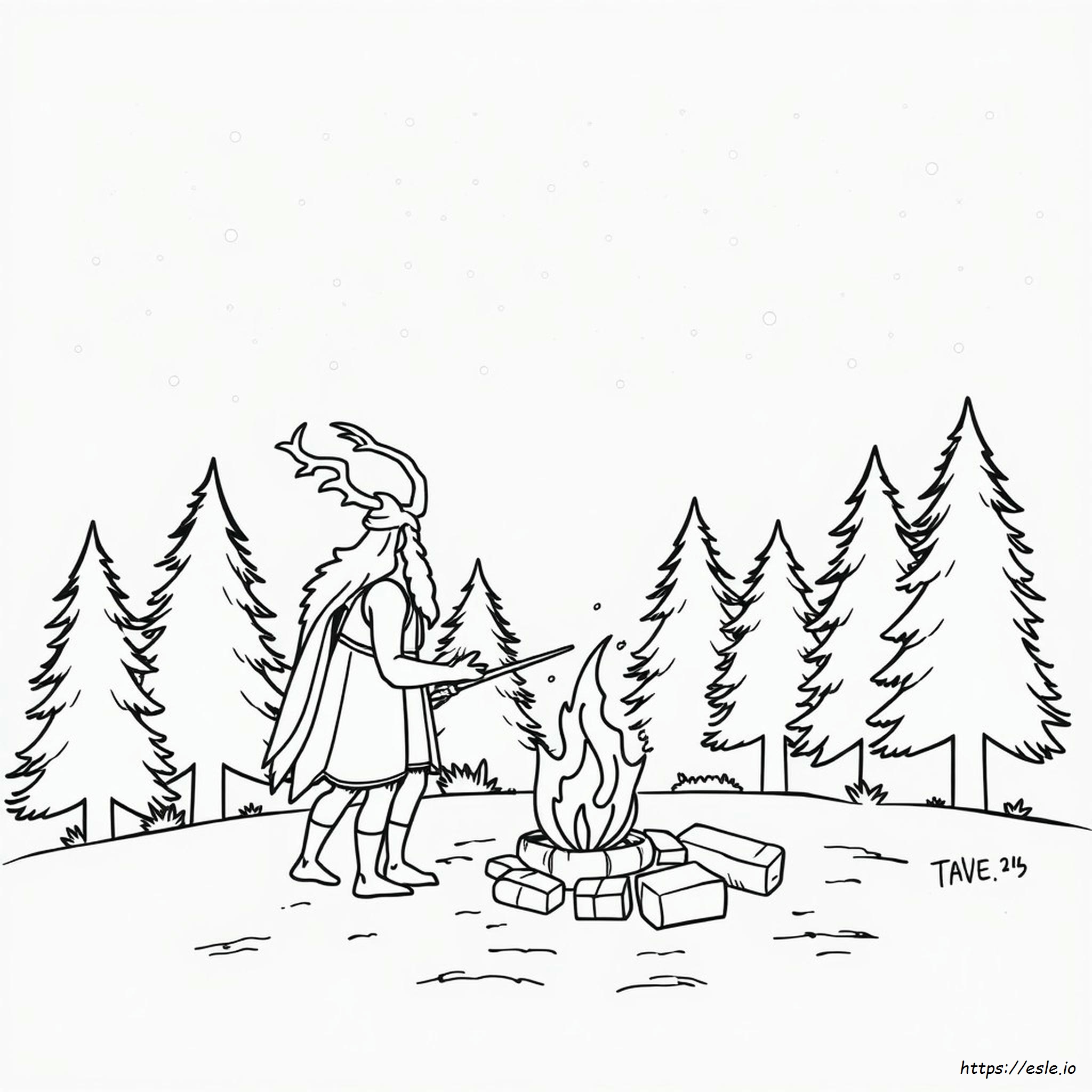 Orion And The Dark Coloring Pages