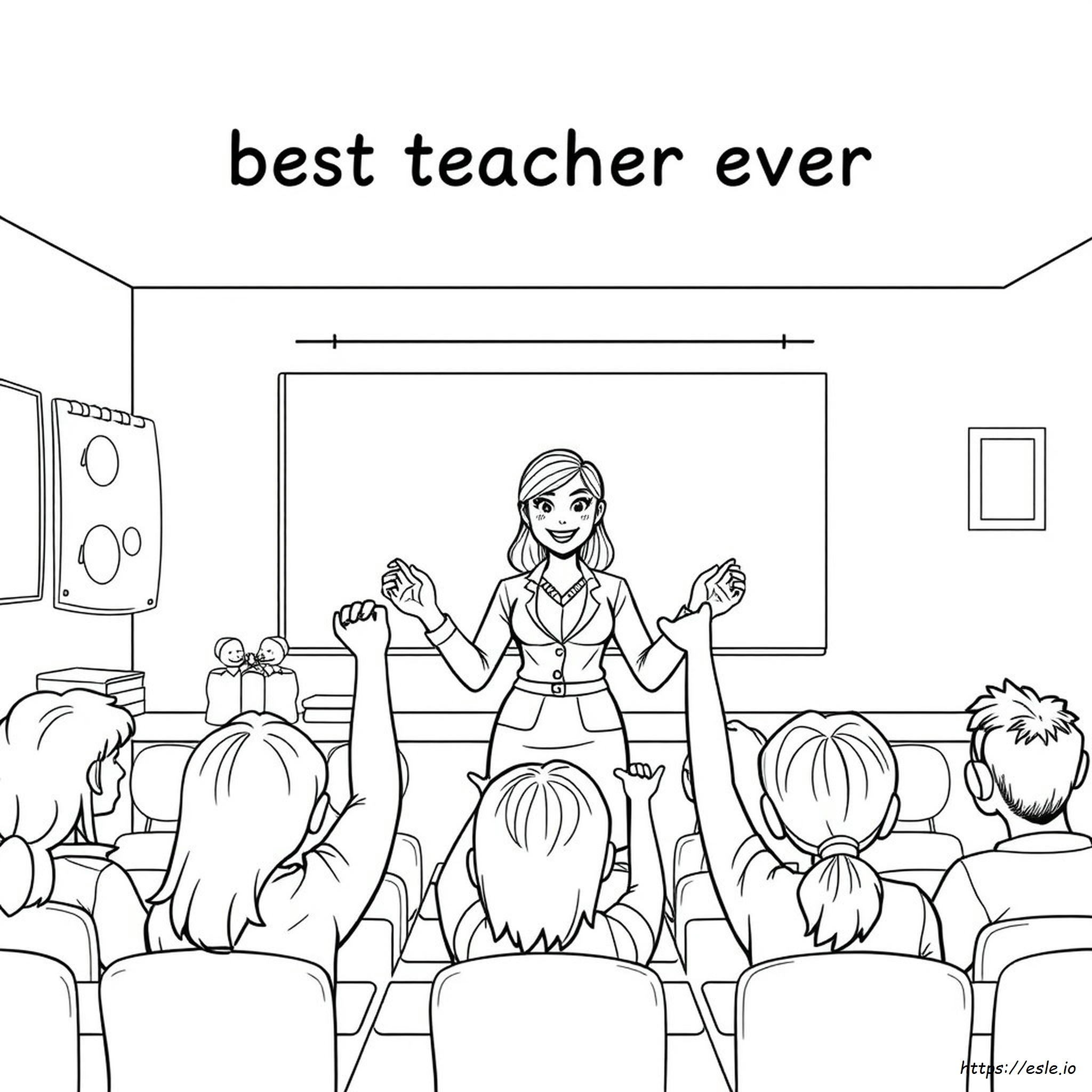 Bester Lehrer Aller Zeiten Ausmalbilder