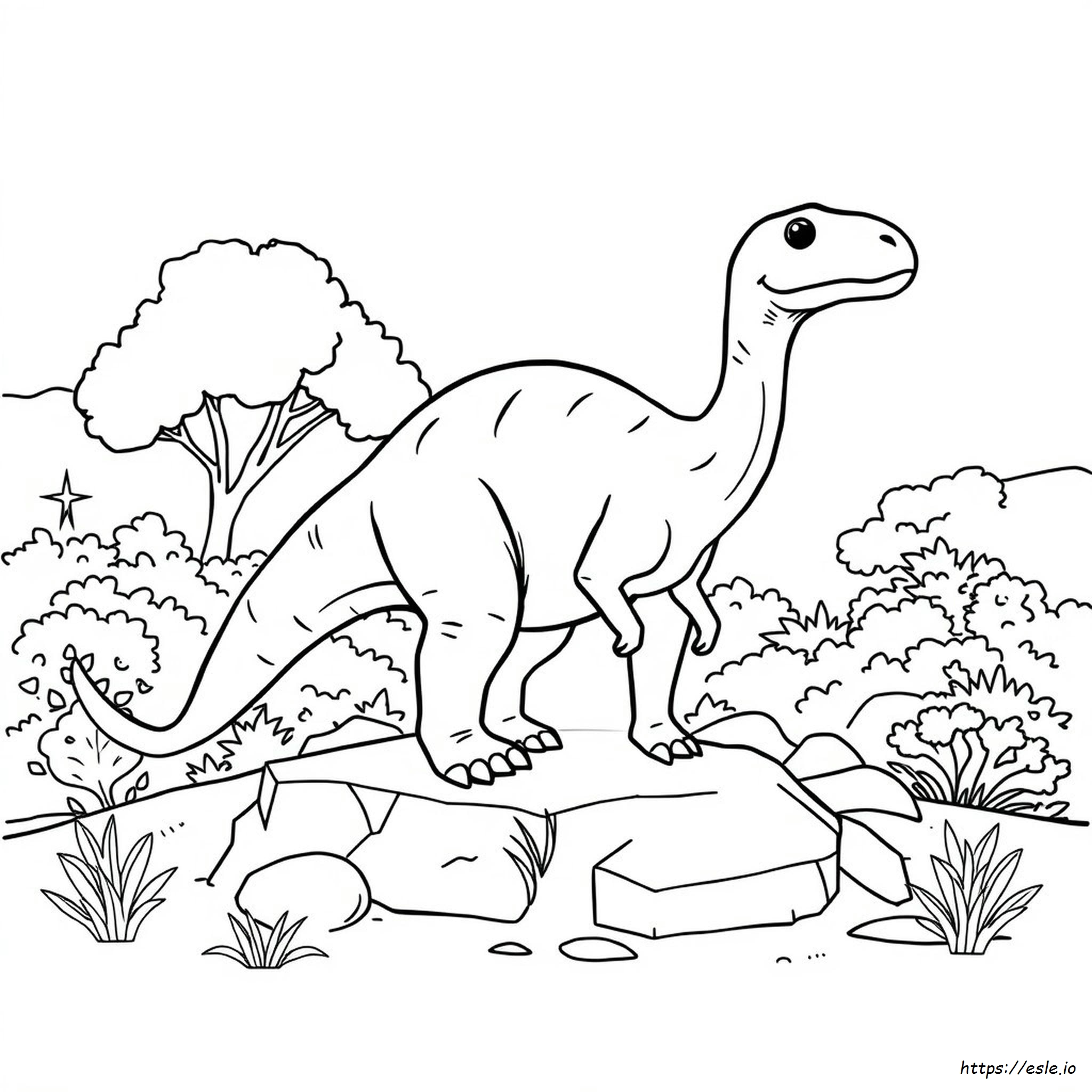 Disegno Parasaurolophus Da Colorare
