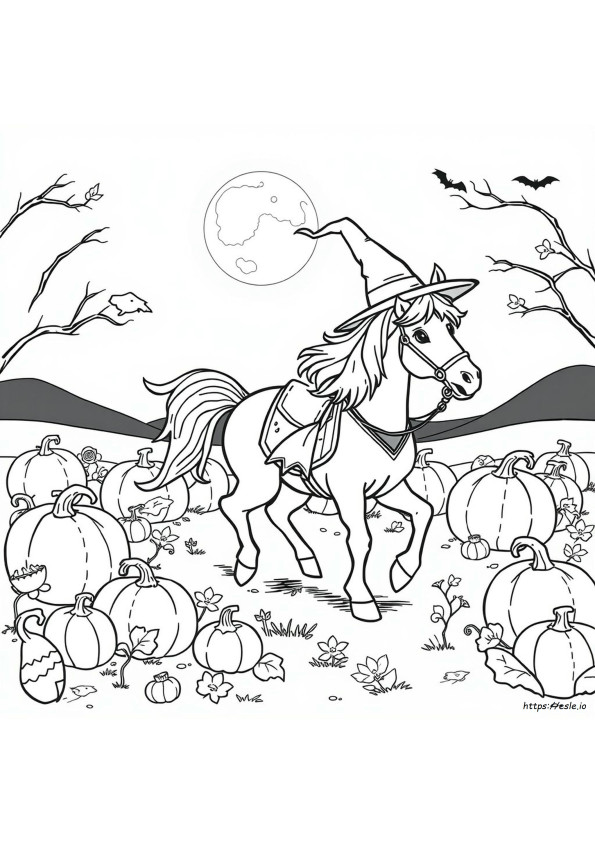 Halloween Coloring Pages For Girls