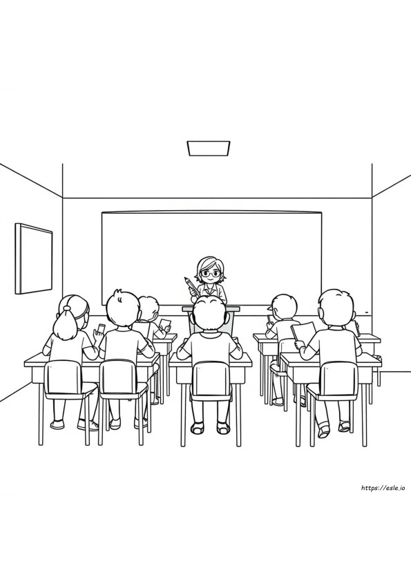 Test Day Coloring Pages