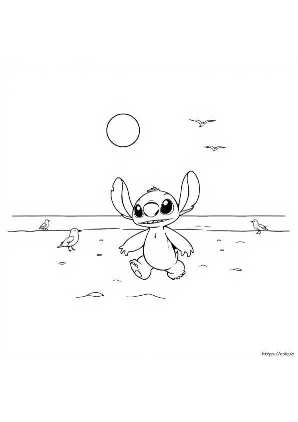 Stitch Boyama Sayfaları Yazdır