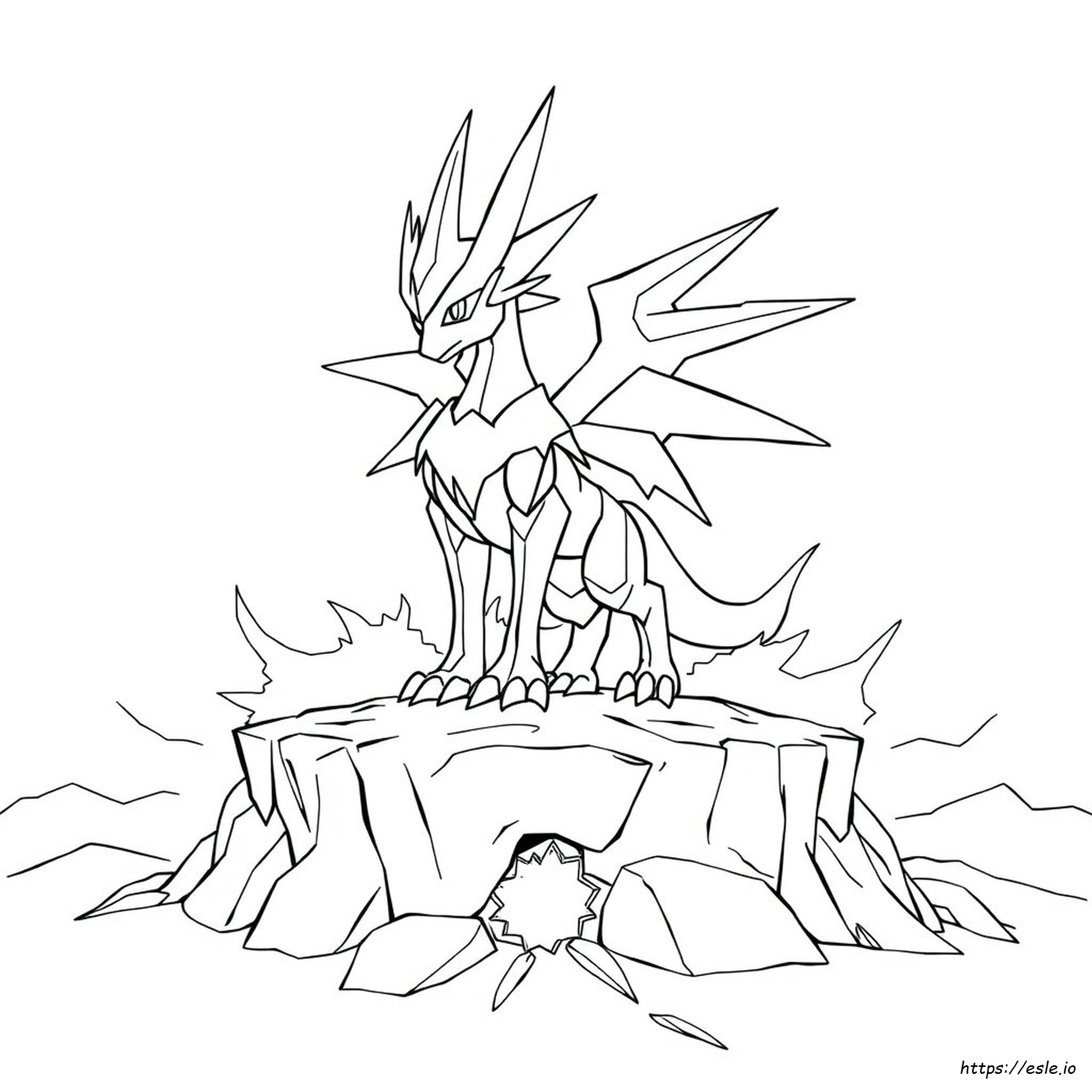 Mega Arceus Pokemon Da Colorare