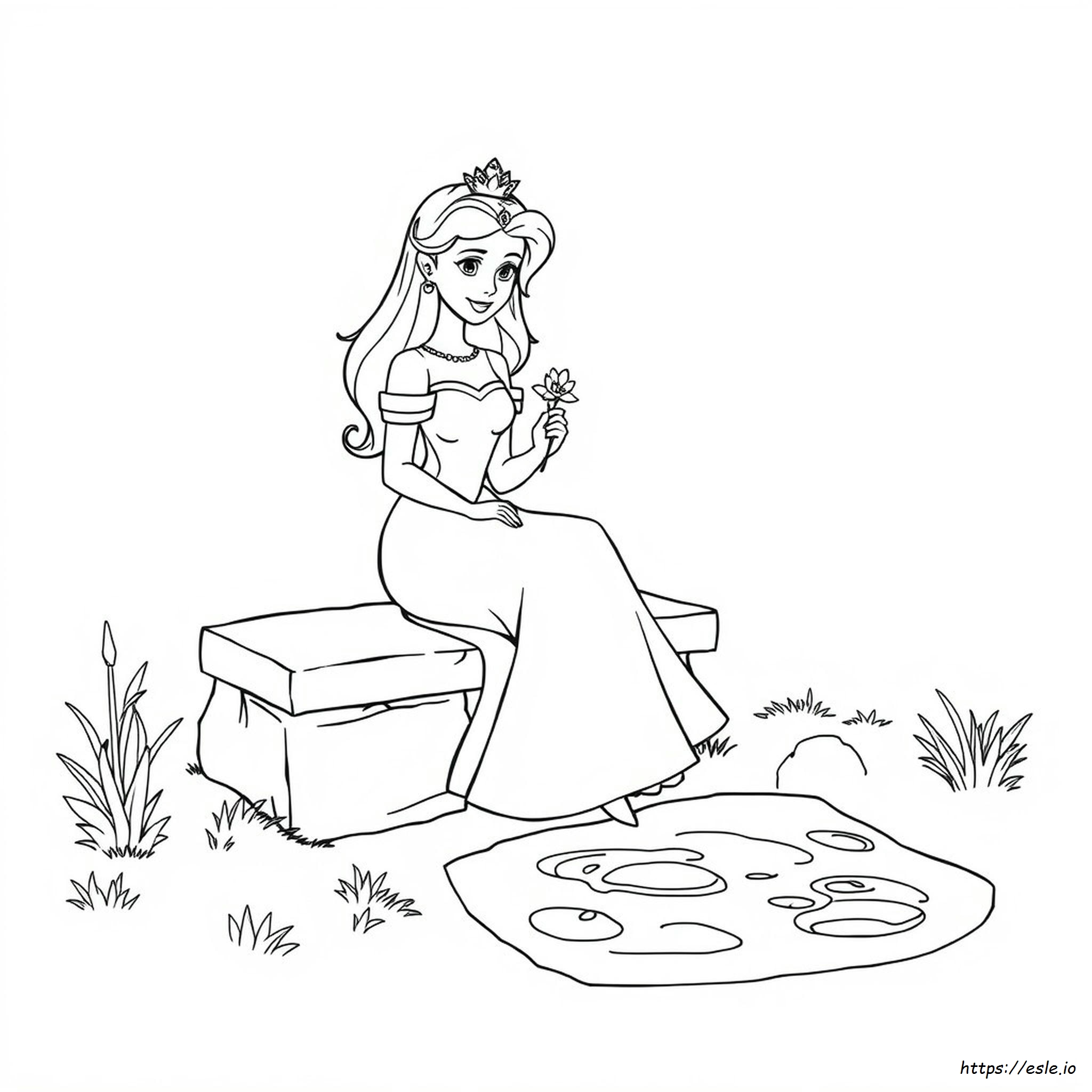 Putri Gambar Mewarnai - PDF Gratis untuk Dicetak