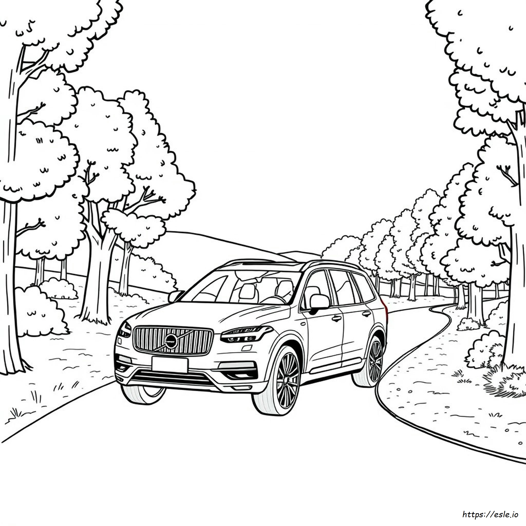 Kolorowanki Volvo Xc90