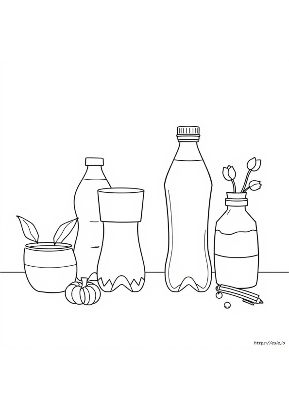 Cara Mewarnai Botol Air Plastik