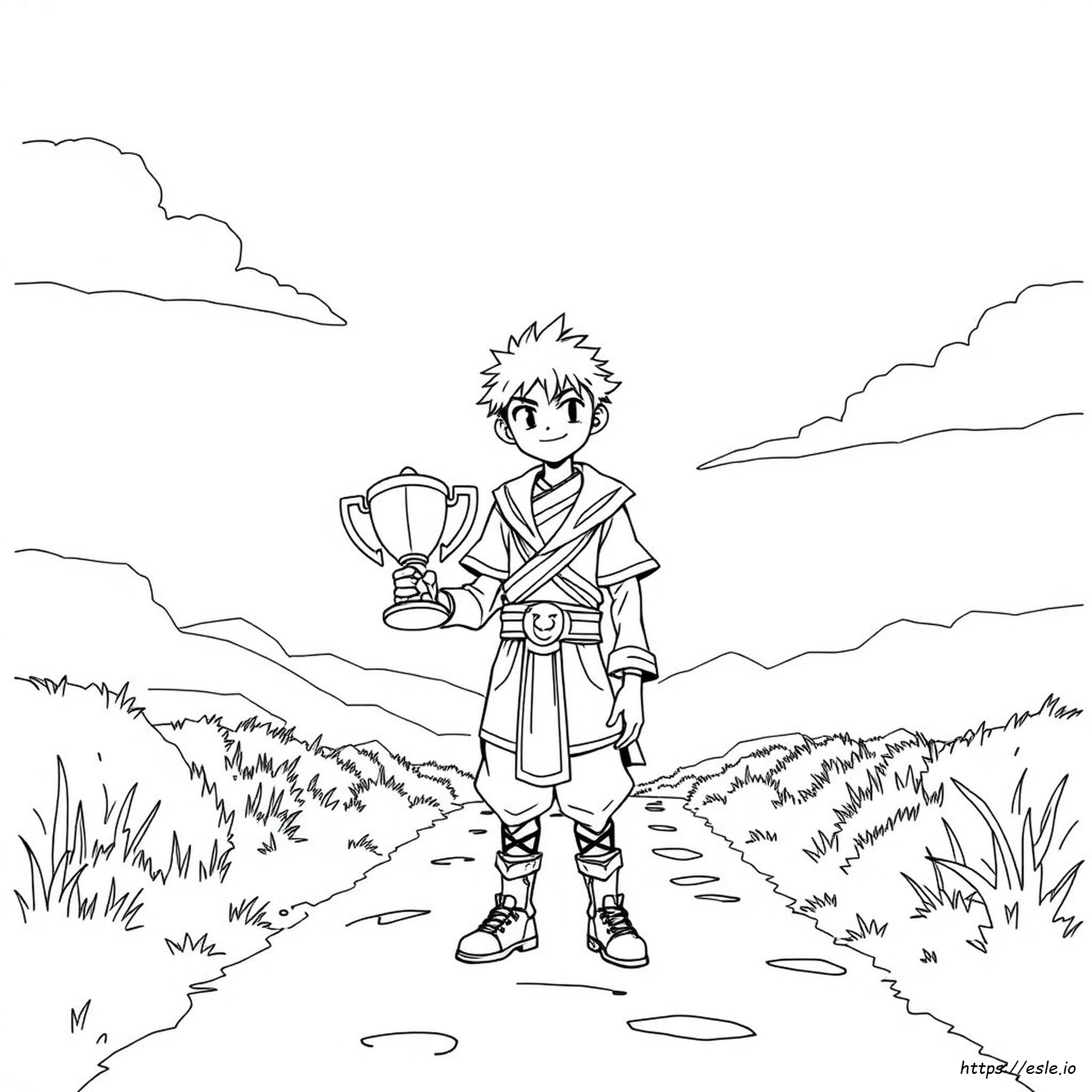 Semua Halaman Berwarna Dari Shaman King