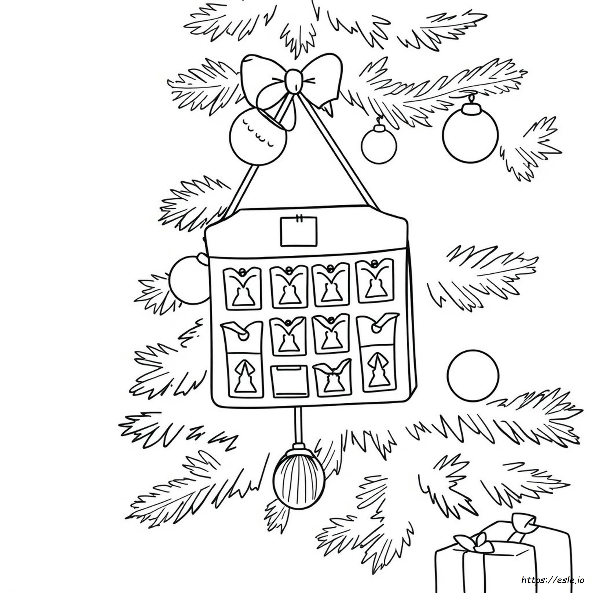 Free Coloring Pages For Advent