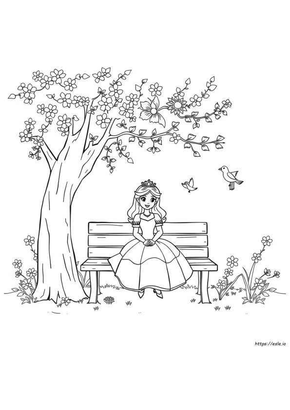 Coloring Picture Of Princess