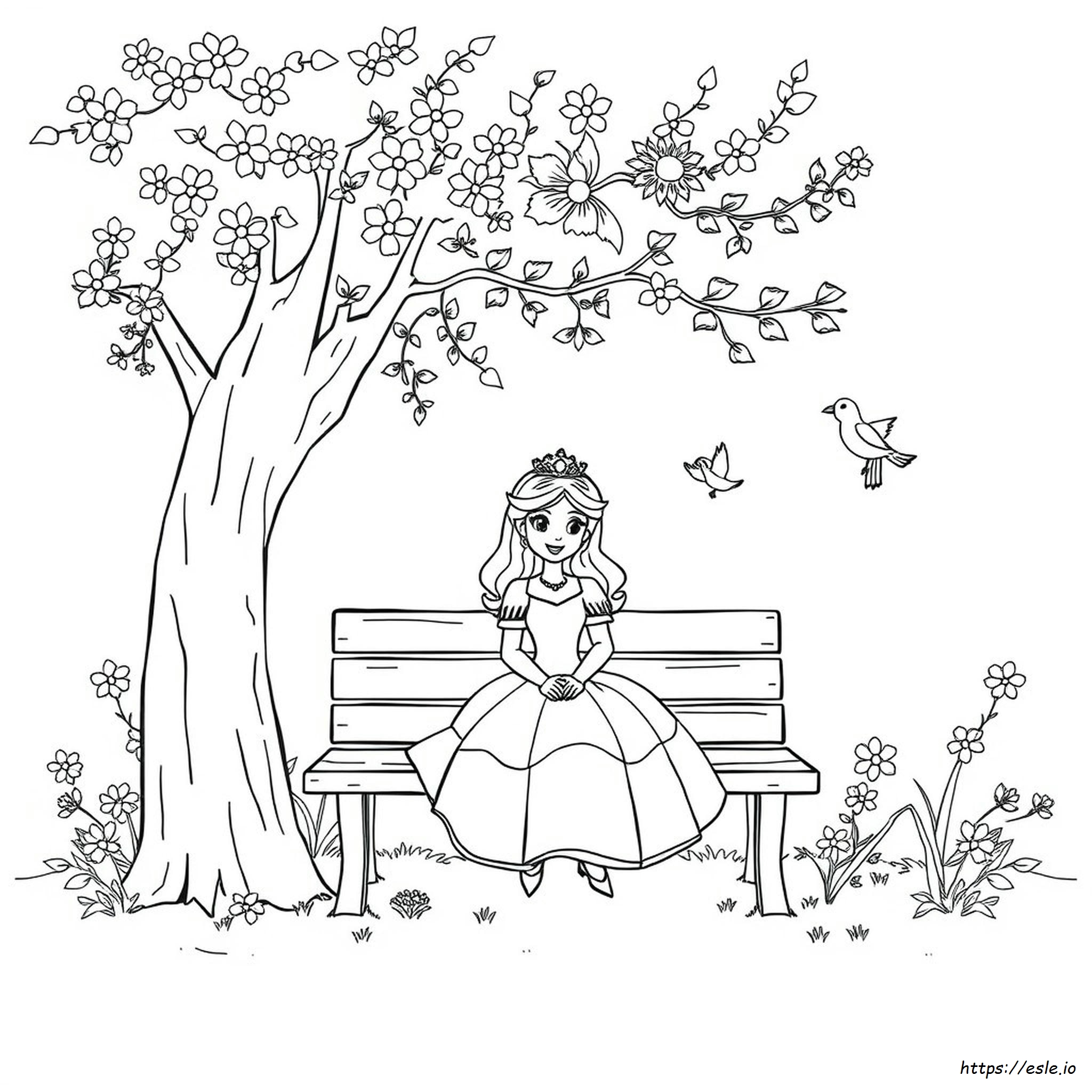 Gambar Mewarnai Putri - Lembar Gratis Untuk Dicetak